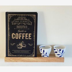 Gallerihylde, massiv eg, 25cm