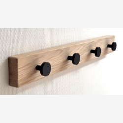 Knagerkke i massiv eg, Store sorte knager